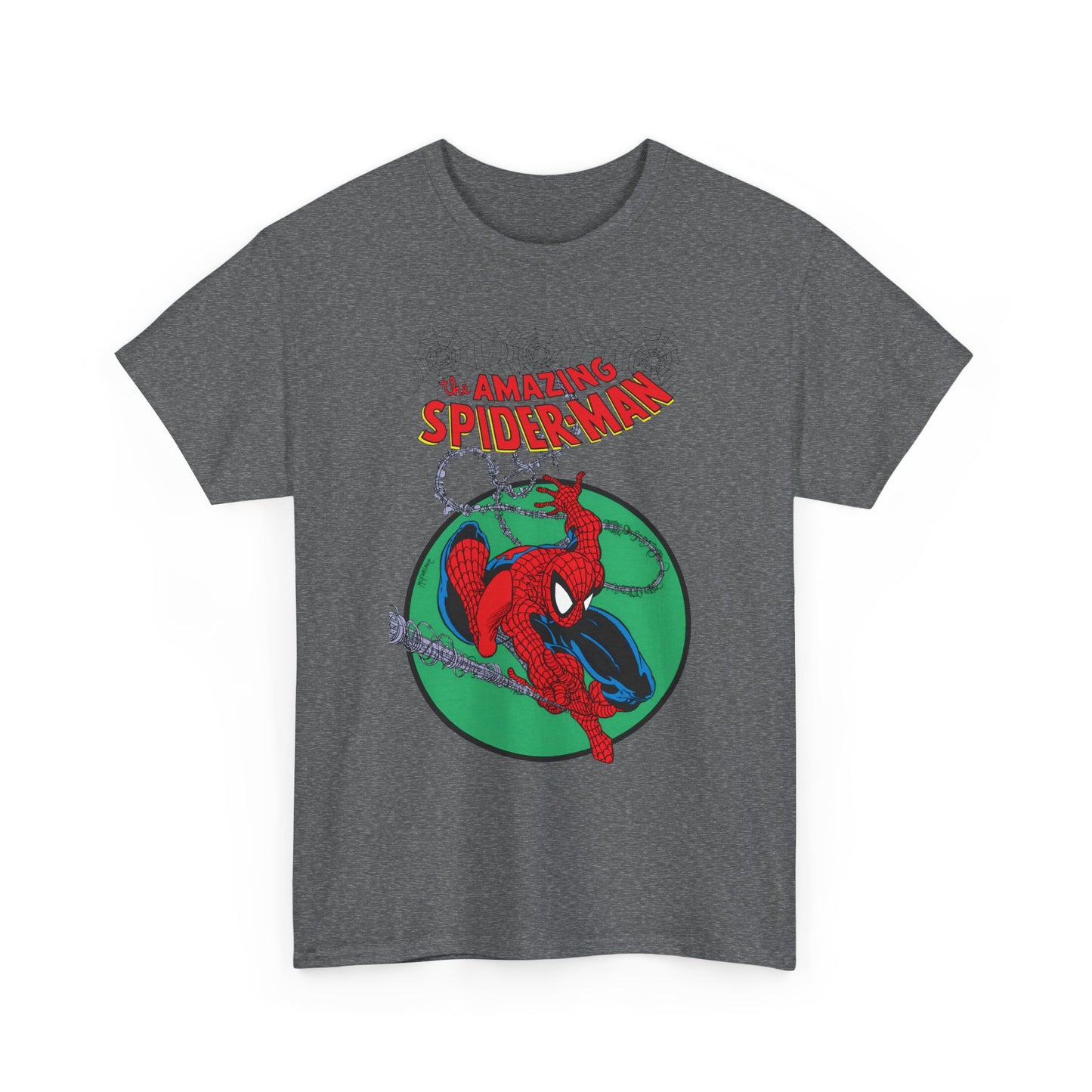 Amazing Spider-Man T-Shirt - Todd McFarlane Art - Cover to Issue #301 - Peter Parker, Web-Slinger - Marvel Comics