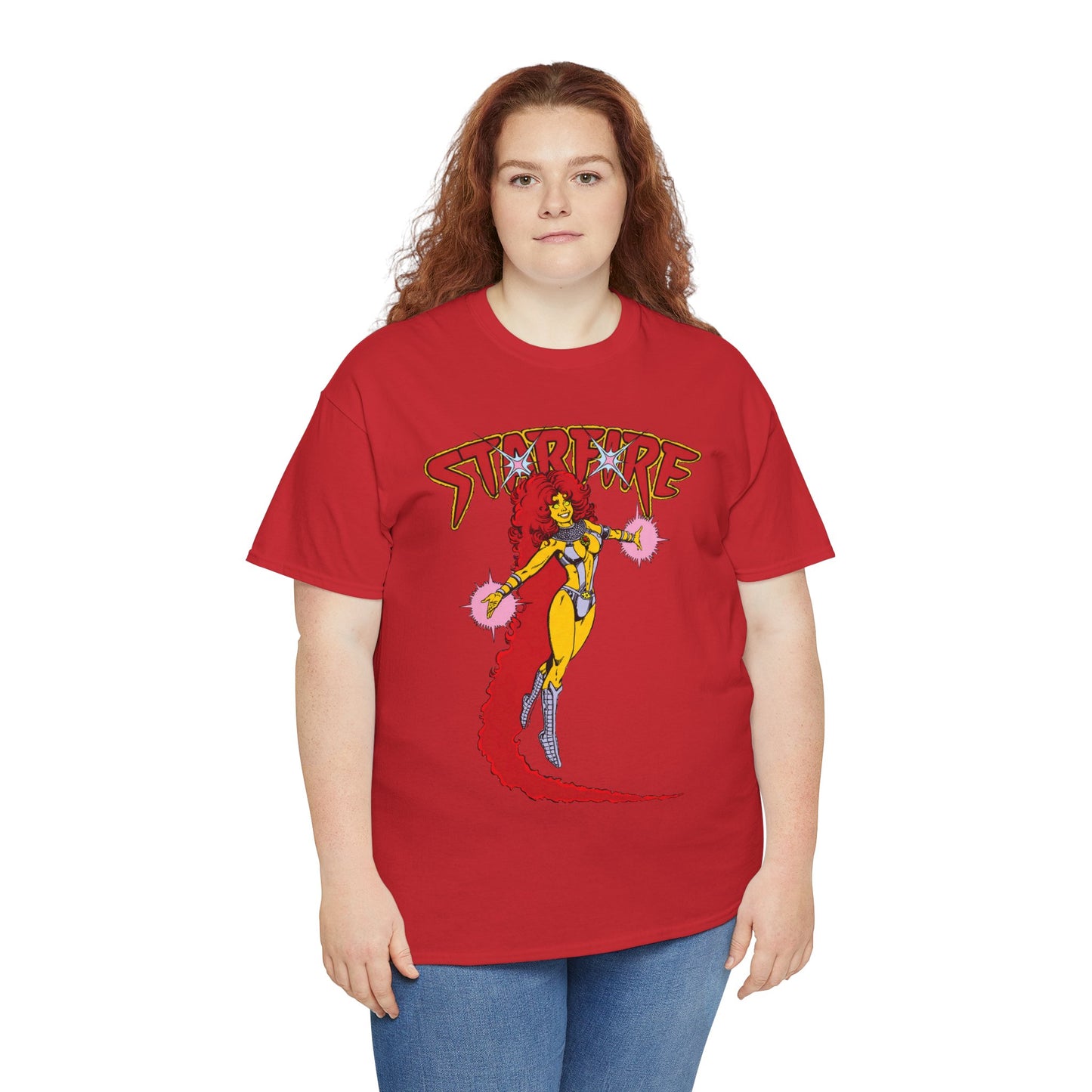 Starfire T-Shirt - George Perez Art - Popular New Teen Titans Character - DC Comics - Tamaran Princess
