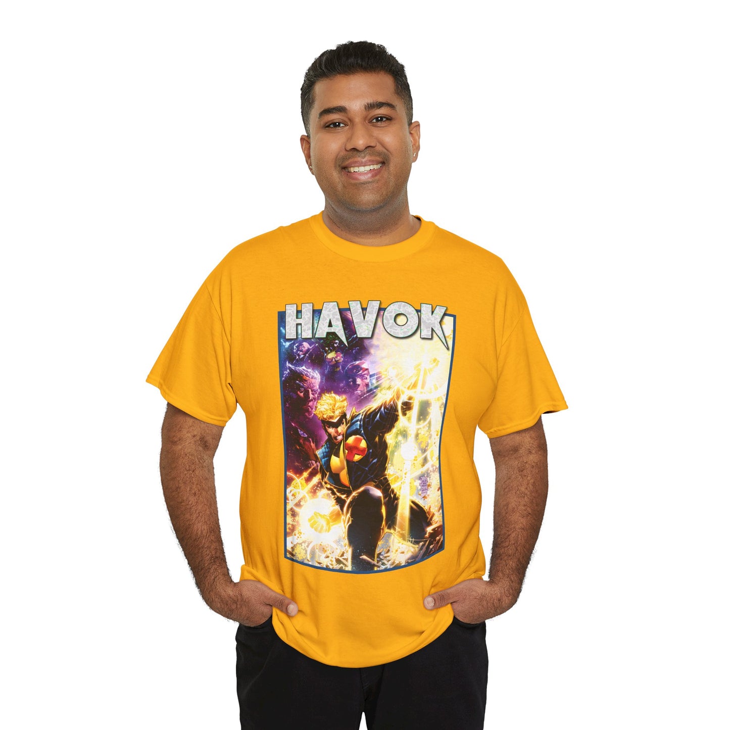 Havok T-Shirt - Philip Tan Art - X-Factor Member - Alex Summers - Marvel Comics
