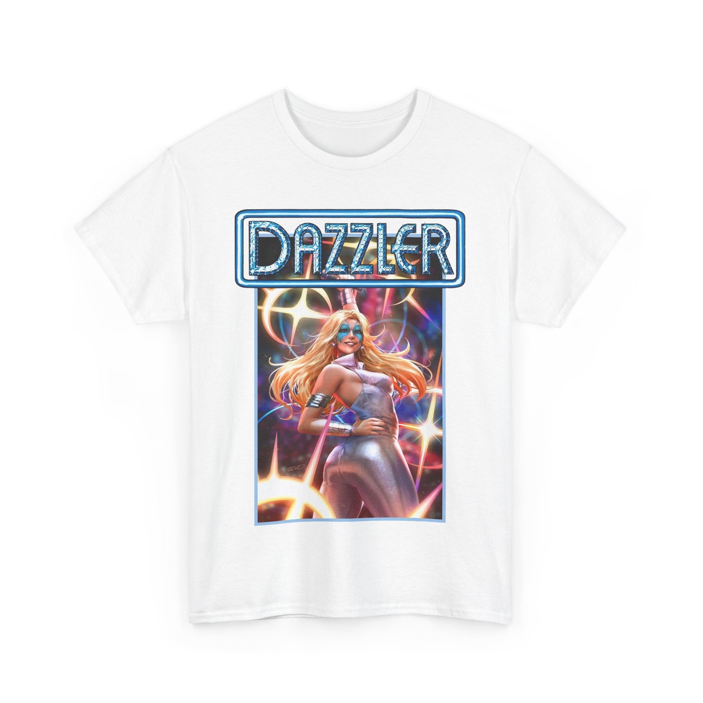 Dazzler T-Shirt - Derrick Chew Art - Alison Blaire - Mutant Pop Star - X-Men Member - Marvel Comics