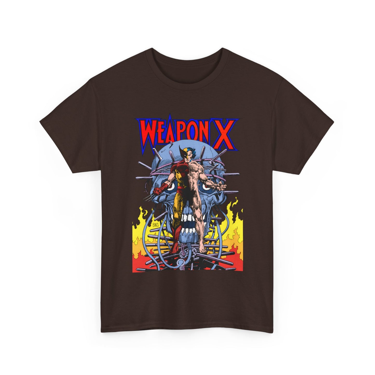 Weapon X T-Shirt - Barry Windsor-Smith Art - Wolverine Origin Story Before He Joined the X-Men - Logan, Mutant Leader - Marvel Comics