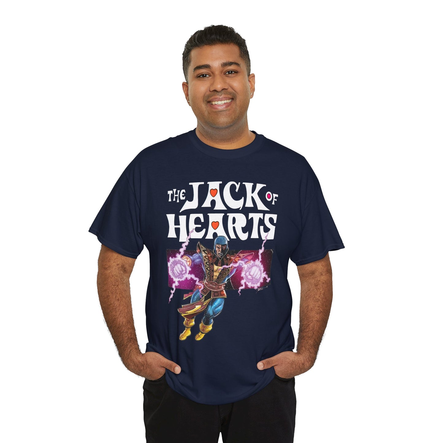 Jack of Hearts T-Shirt - George Perez Art - Marvel Comics - Avengers Member - She-Hulk Boyfriend