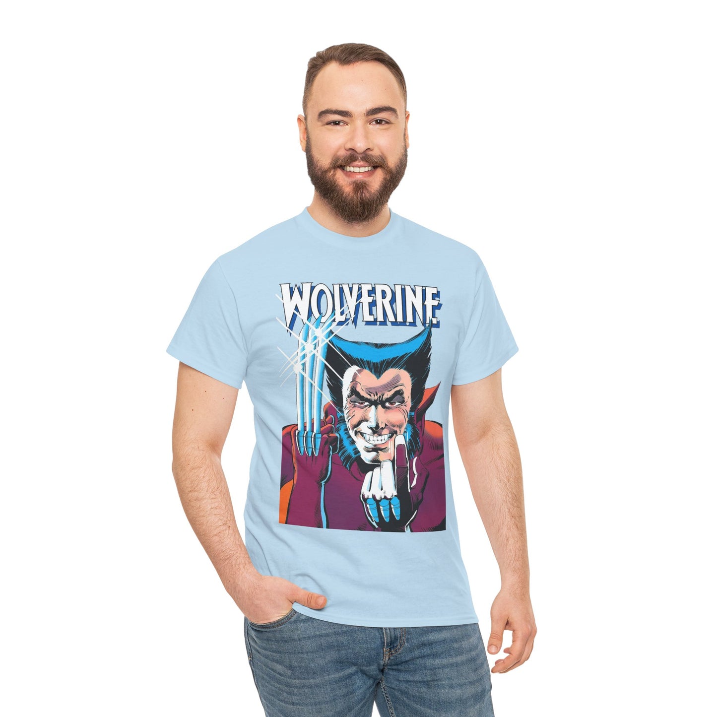 Wolverine T-Shirt - Frank Miller 1982 Cover Art - Marvel Comics - X-Men Member, Logan - Classic Mini-Series