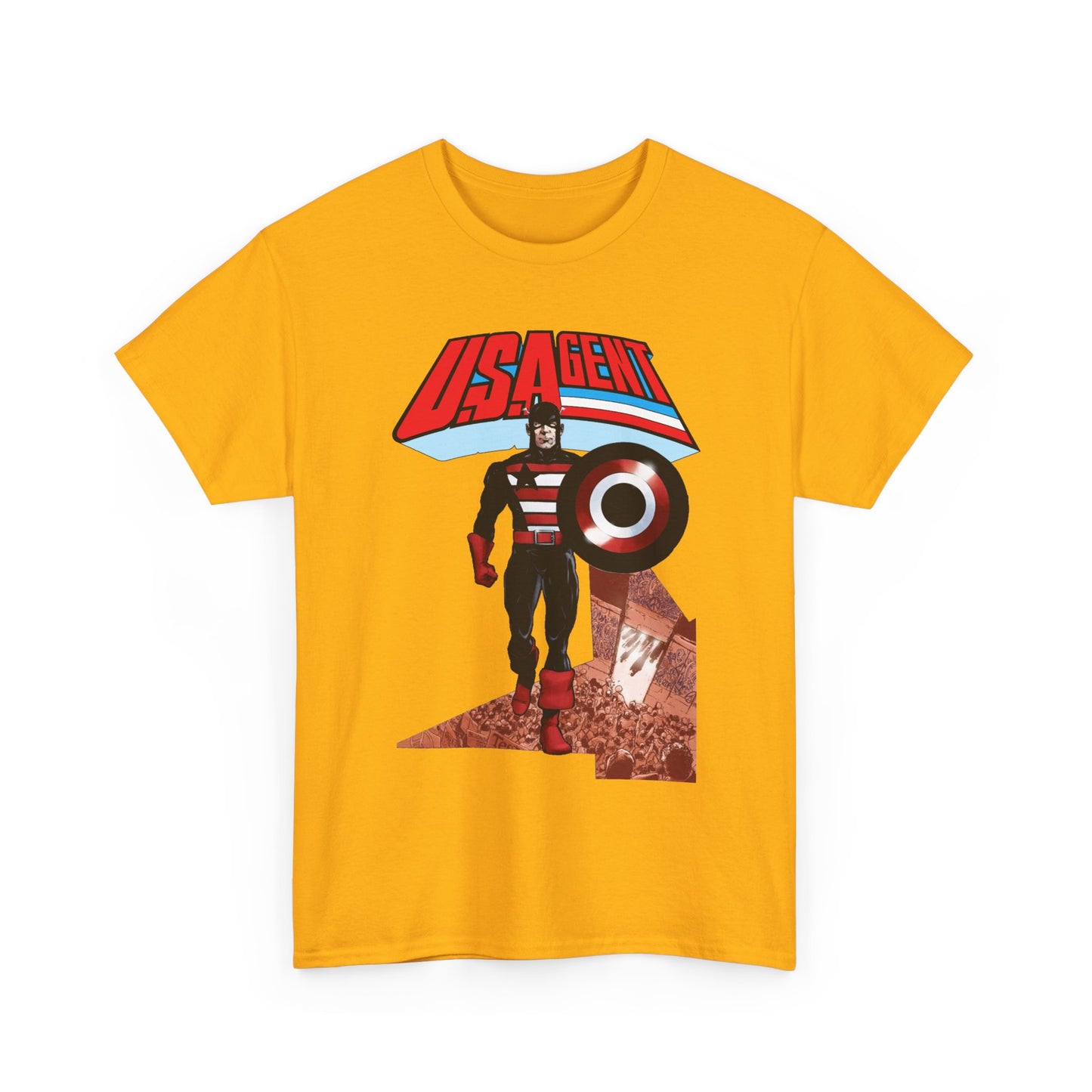 US Agent T-Shirt - Phil Jimenez Art - John Walker - Captain America Character - Marvel Comics