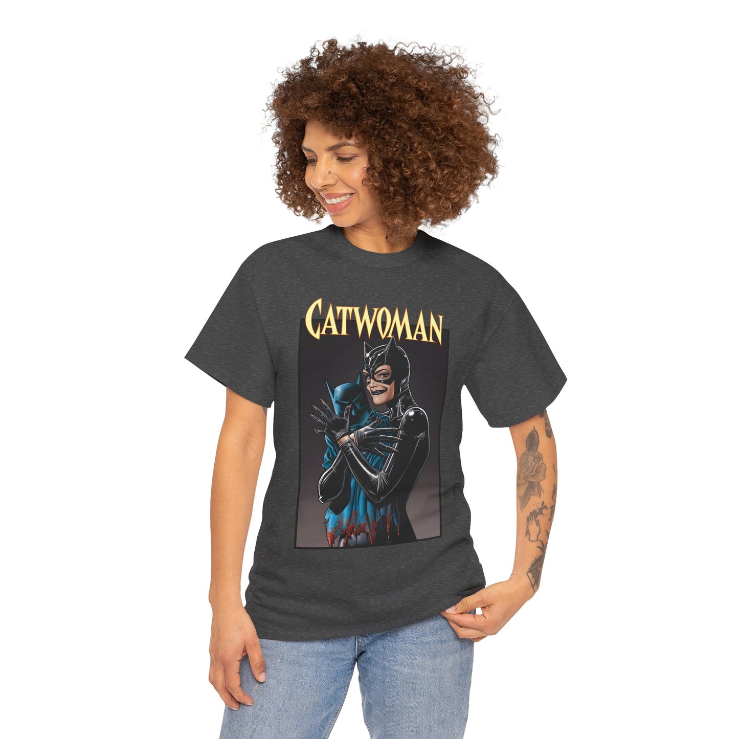 Catwoman T-Shirt - Brian Bolland Art - Batman Foe, Friend, Lover - Gotham City - Selina Kyle, Master Thief - DC Comics