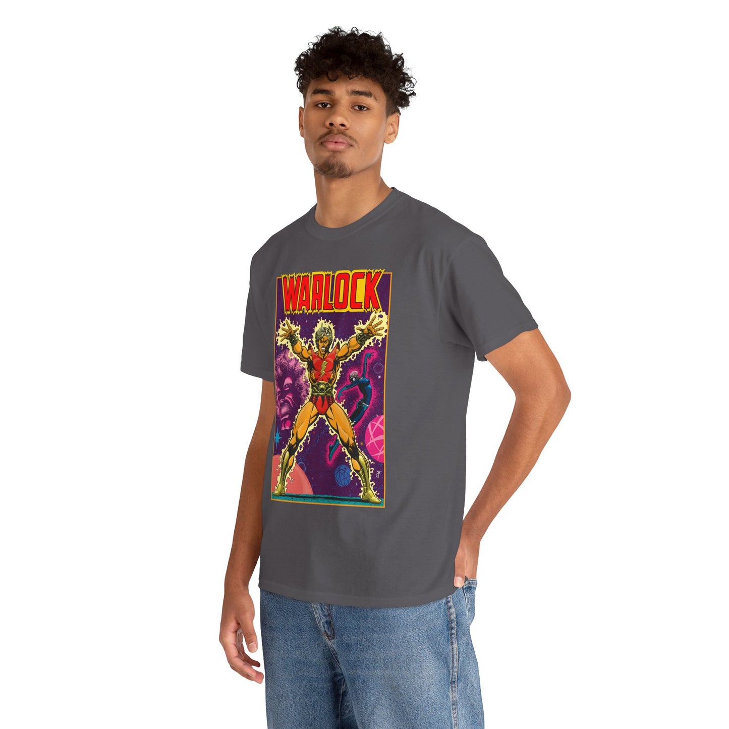 Adam Warlock T-Shirt - Jim Starlin Cover Art - Strange Tales #178 - Popular Marvel Comics Series - Cosmic Heroes