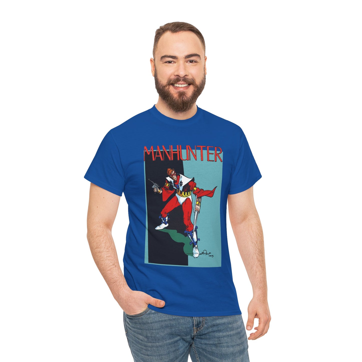 Manhunter T-Shirt - Walt Simonson Art - Detective Comics - Paul Kirk - DC Comics - Batman Connection