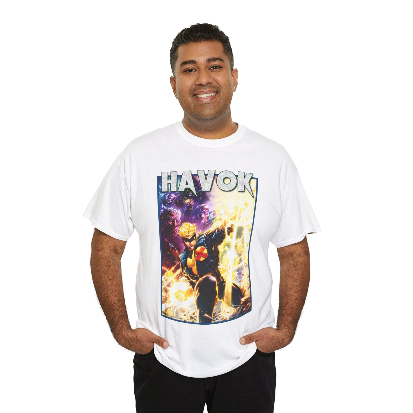 Havok T-Shirt - Philip Tan Art - X-Factor Member - Alex Summers - Marvel Comics