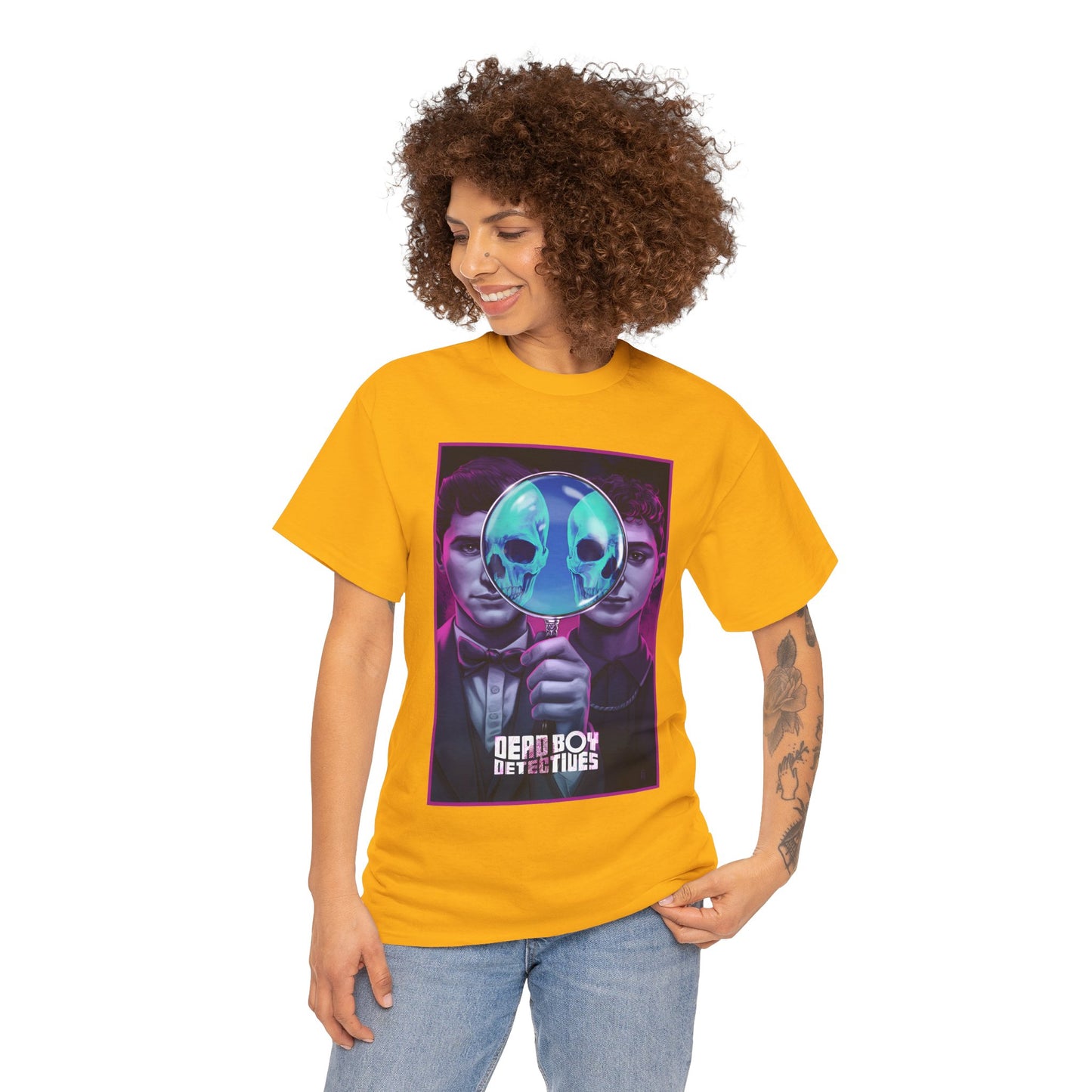 Deadboy Detectives T-Shirt - Sandman Spin-Off, Vertigo Comics - Netflix Series - George Rexstrew & Jayden Revri