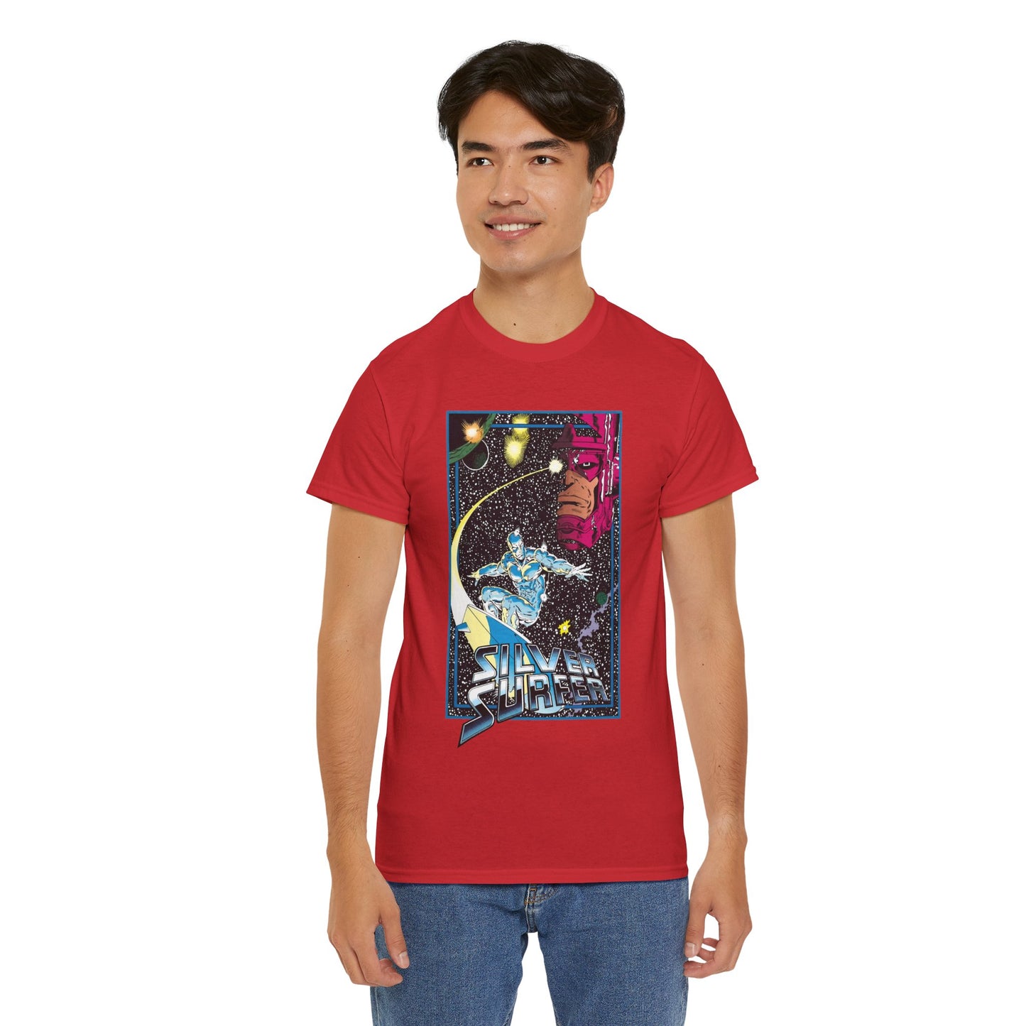 Silver Surfer T-Shirt - Ron Lim Art - Herald of Galactus - Norrin Radd - Popular Marvel Comics Character