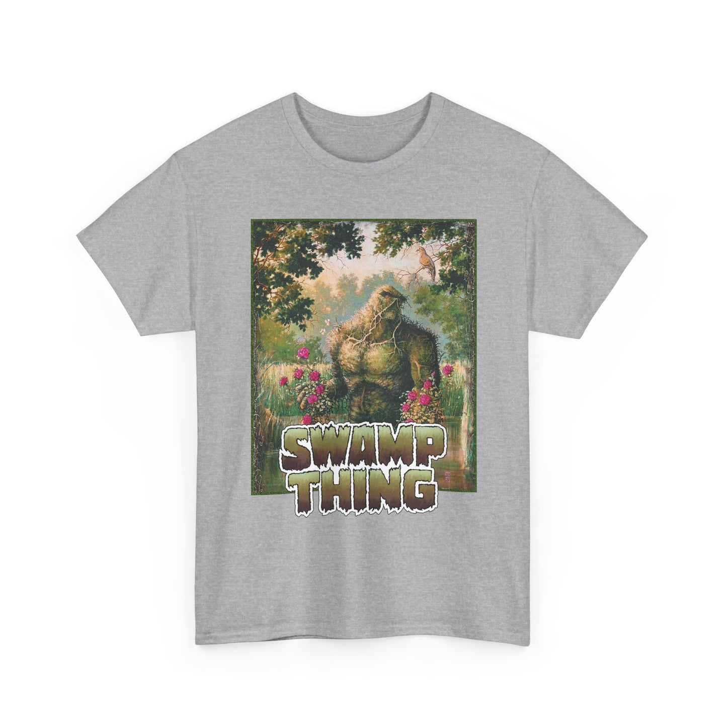 Swamp Thing T-Shirt - Michael Zulli Art From the 1993 Poster - Alec Holland, Parliament of Trees - DC Comics, Vertigo Comics