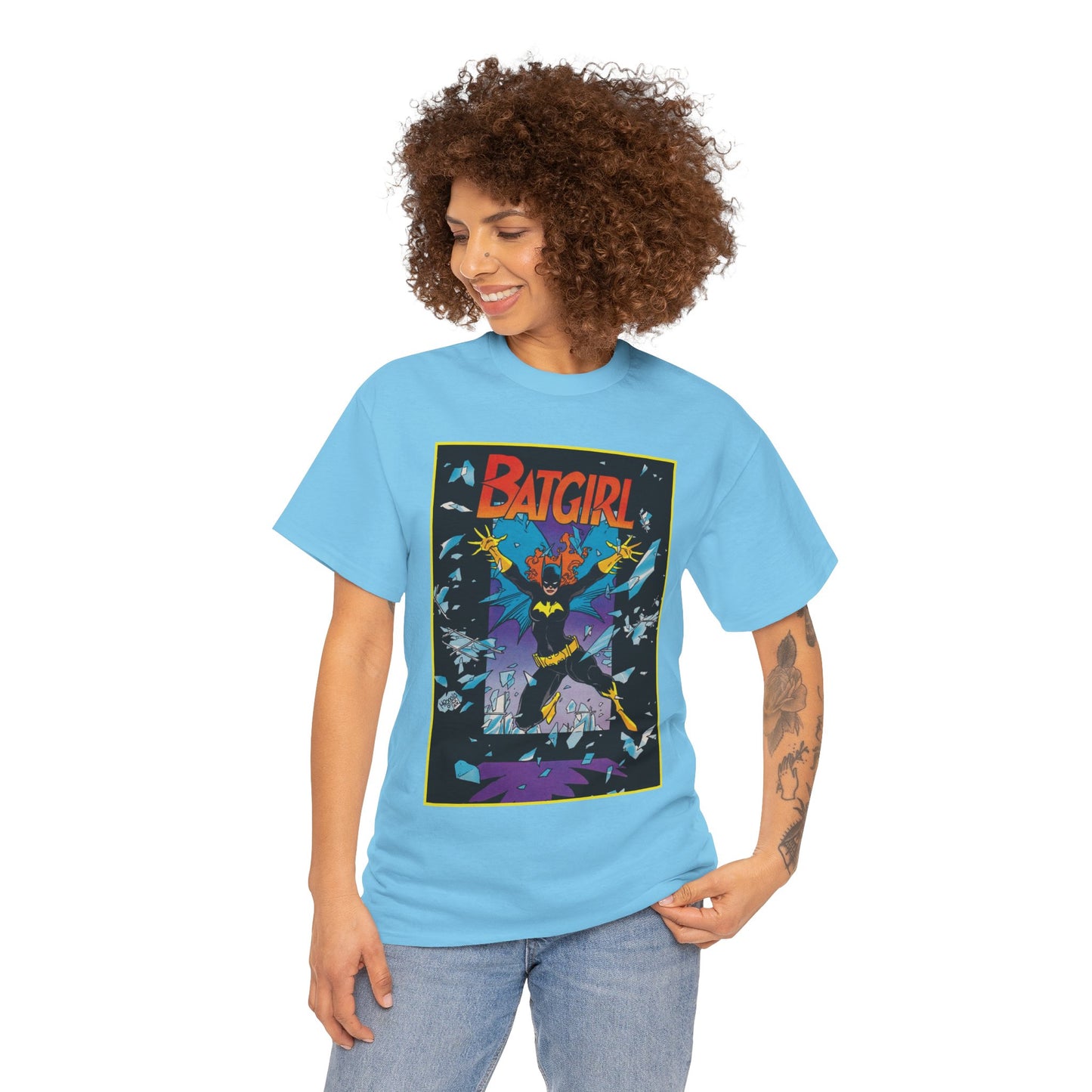 Batgirl T-Shirt - Mike Mignola Art - Barbara Gordon, Gotham City, Batfamily - DC Comics