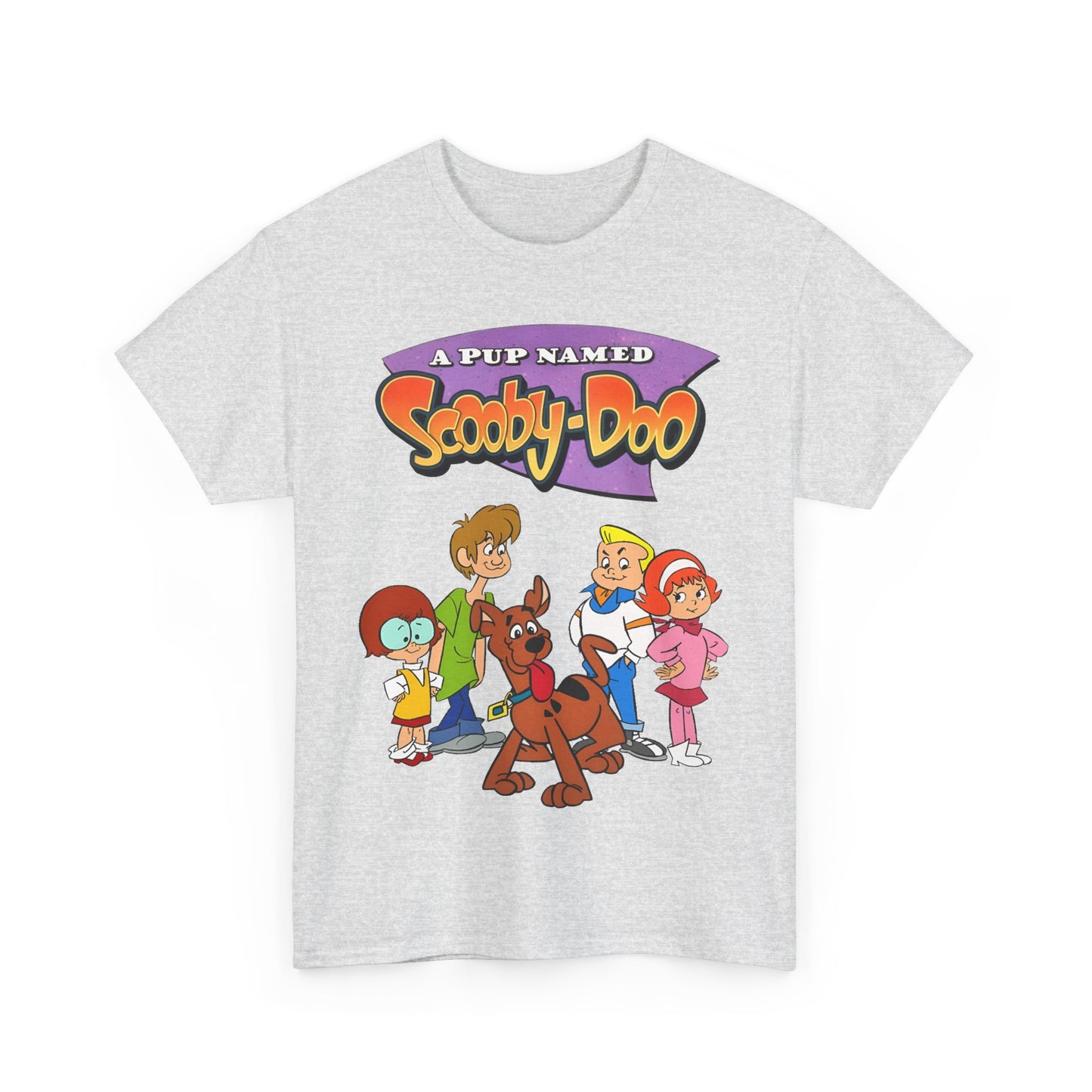A Pup Named Scooby-Doo T-Shirt - Hanna-Barbera Cartoon TV Series 1990s - Fred, Daphne, Velma, Shaggy