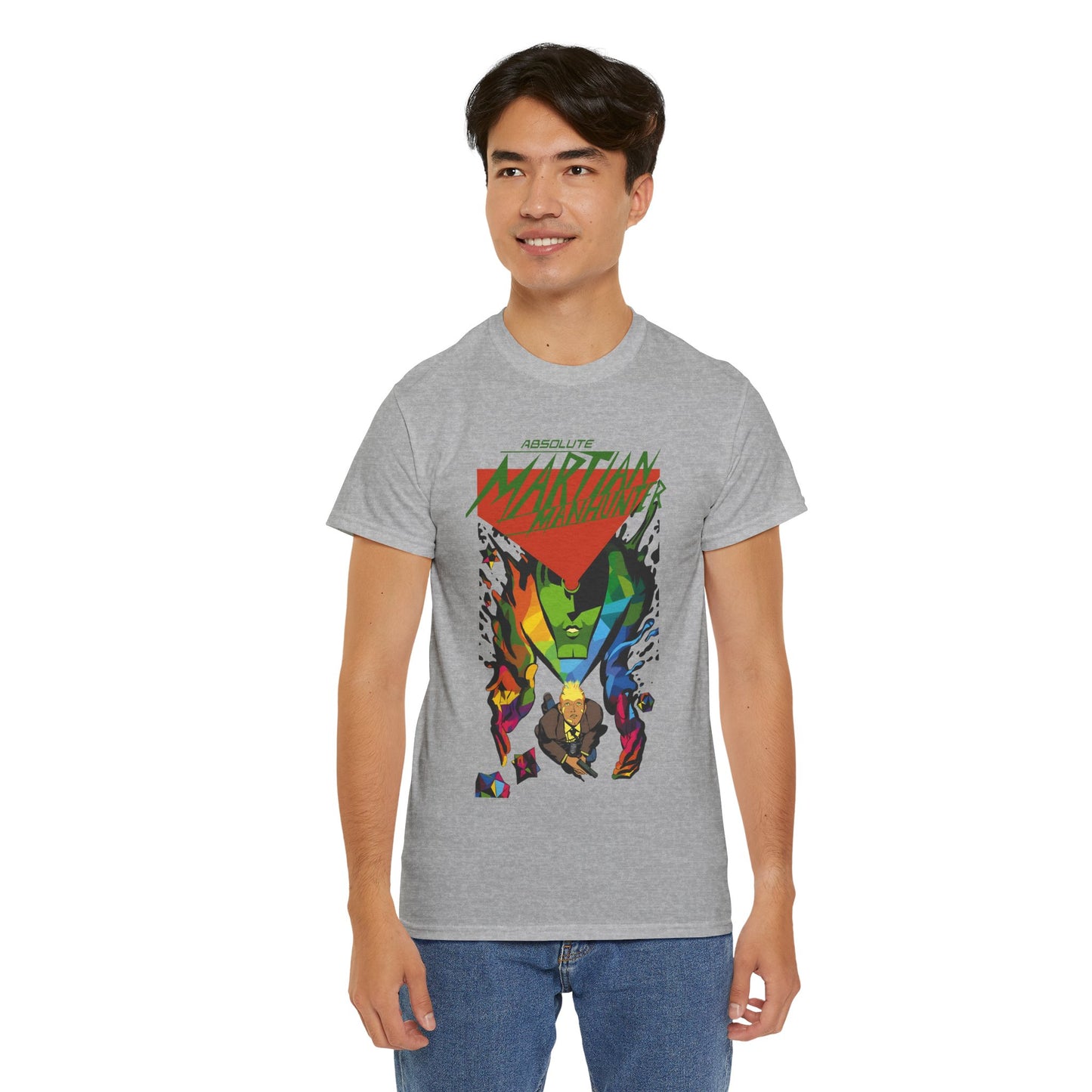 Absolute Martian Manhunter T-Shirt - Javier Rodríguez Art - DC Comics All-In - John Jones, FBI Agent - Deniz Camp Series
