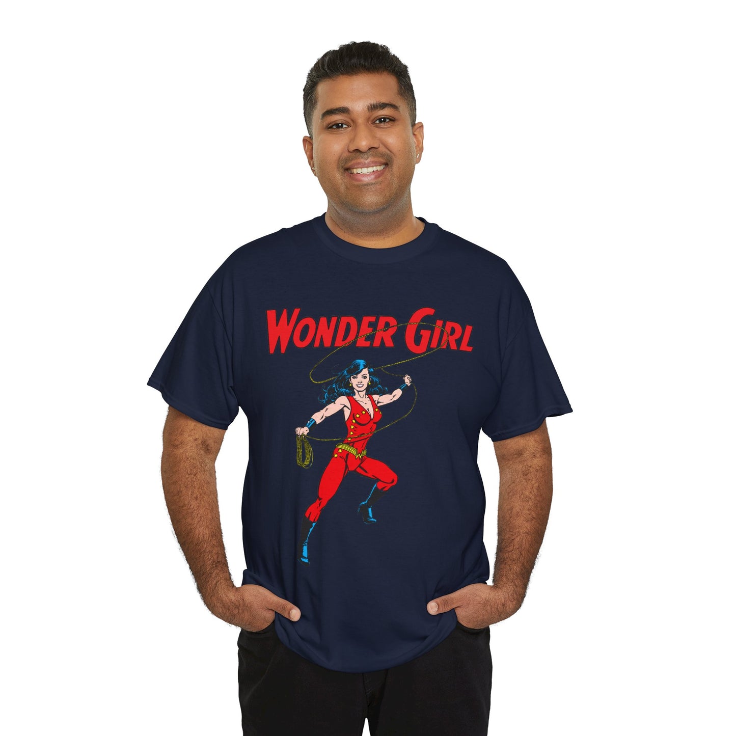Wonder Girl T-Shirt - George Perez Art - New Teen Titans Member/Leader - Donna Troy, Sister of Wonder Woman - Troia - DC Comics