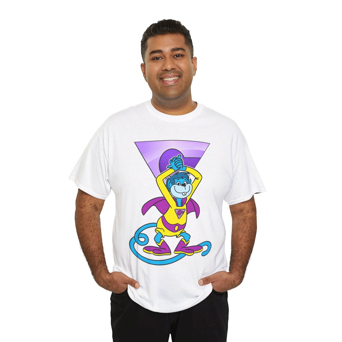 Gleek T-Shirt - Super Friends Cartoon - Wonder Twins Mascot - DC Comics - Space Monkey from Exxor - Zan & Jayna