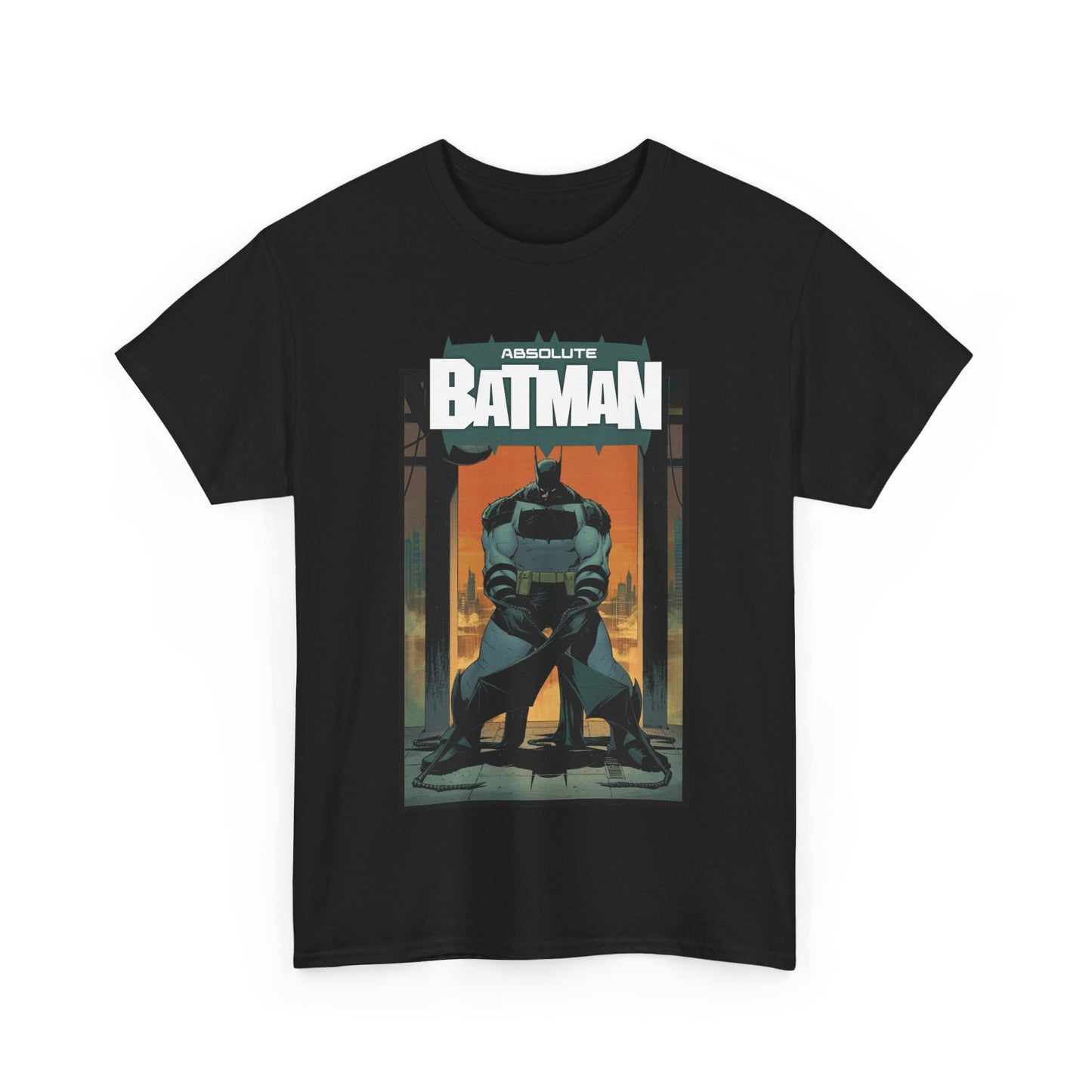 Absolute Batman T-Shirt - DC All-In Series - Amazing Nick Dragotta Art, Scott Snyder Story - Gotham City, Bruce Wayne - DC Comics
