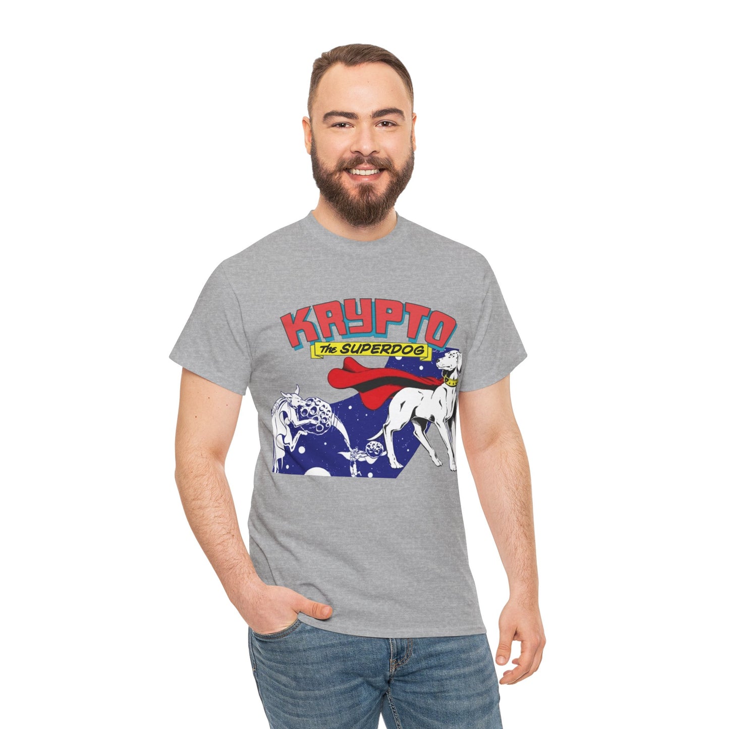 Krypto T-Shirt - James Gunn Superman Movie 2025 - Superman's Beloved Pet -Super Dog from Krypton - Stays at the Fortress of Solitude - DC Comics