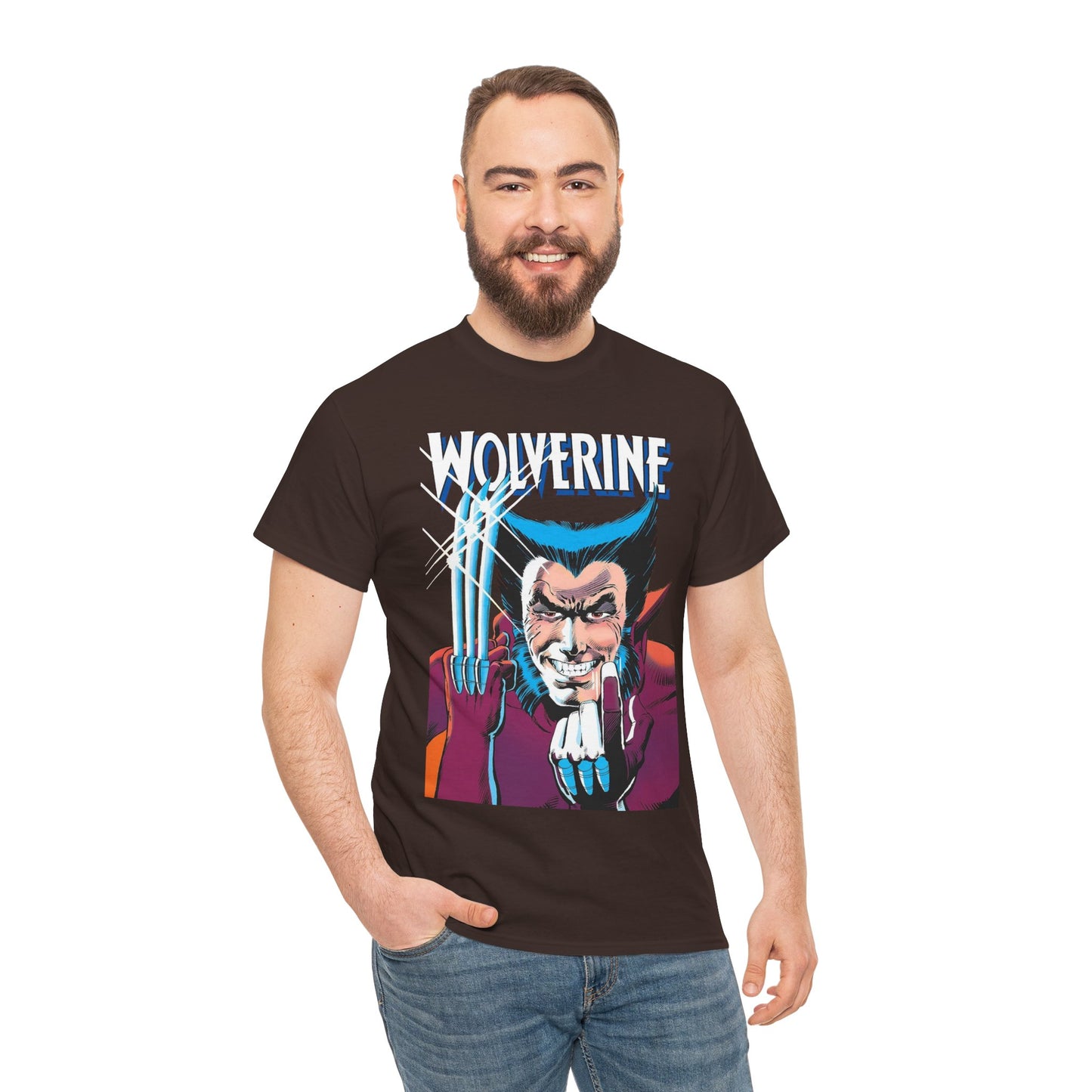 Wolverine T-Shirt - Frank Miller 1982 Cover Art - Marvel Comics - X-Men Member, Logan - Classic Mini-Series