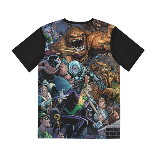Batman All Over Print Tee (Polyester) - Arthur Adams Wraparound Art - Detective Comics #1027 Variant Cover - DC Comics