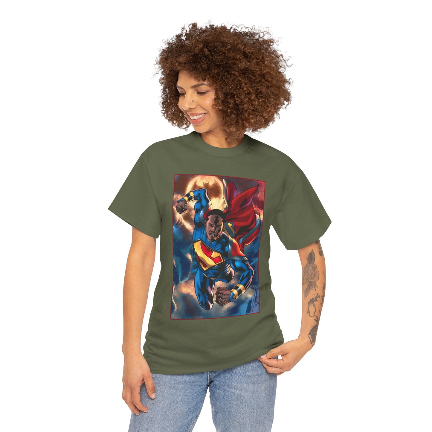 Calvin Ellis T-Shirt - Superman Earth 23 - Justice Incarnate - President of the United States - Kalel - DC Comics