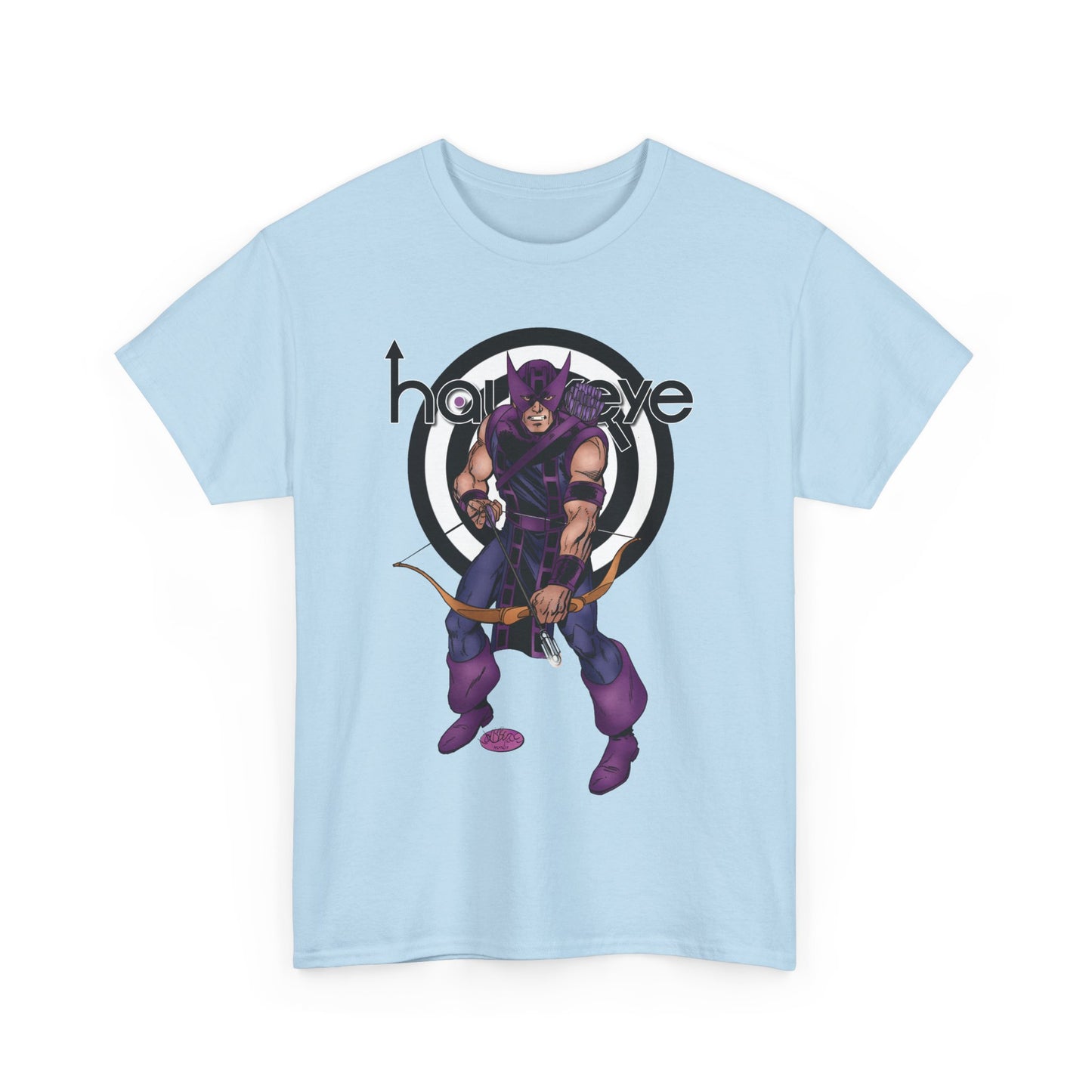 Hawkeye T-Shirt - John Byrne Art - Clint Barton, Avengers Leader & Member - Marvel's Ultimate Archer - Marvel Comics