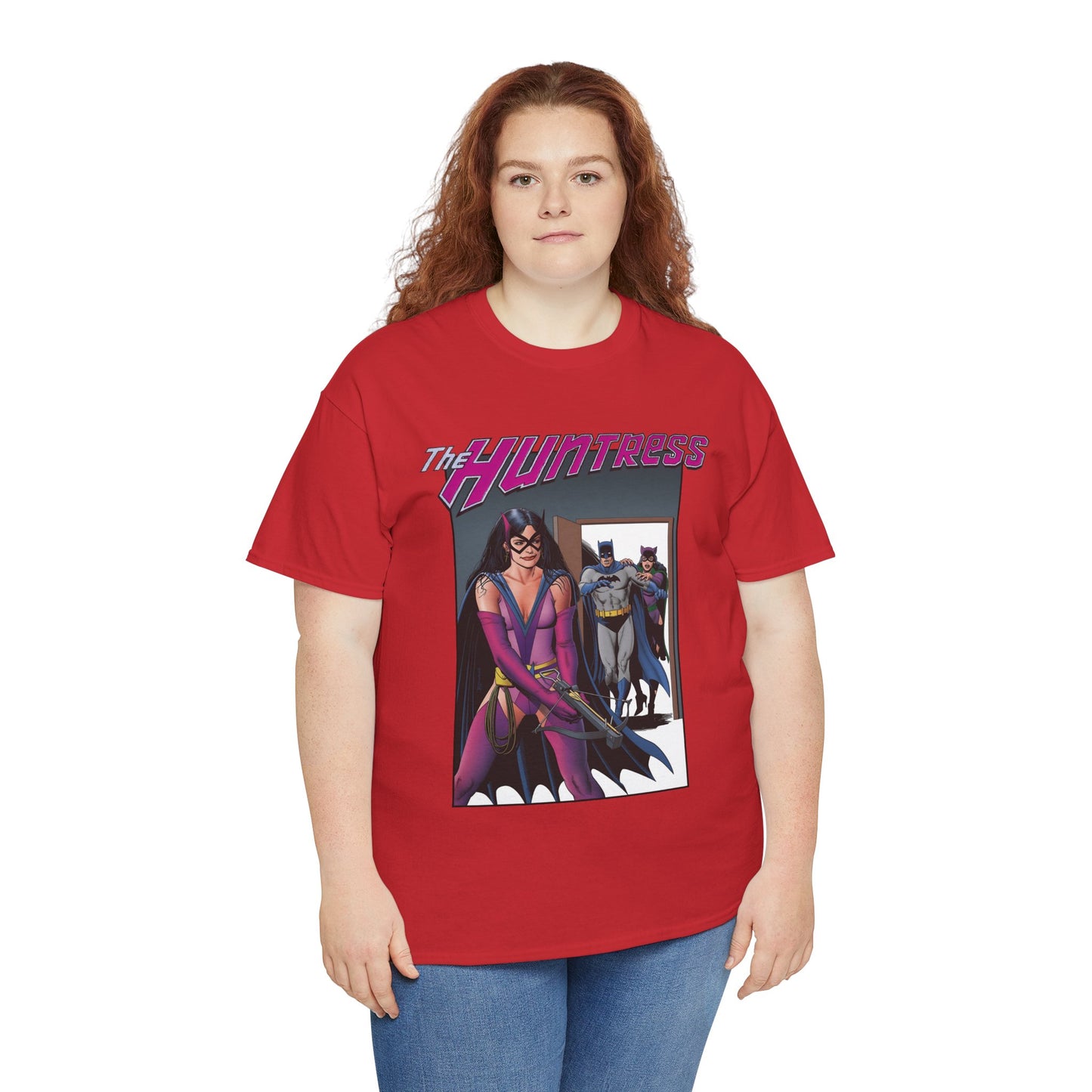 Huntress Shirt - Brian Bolland Art - Helena Wayne, Batman and Catwoman's Daughter - JSA Member, Earth 2 - DC Comics