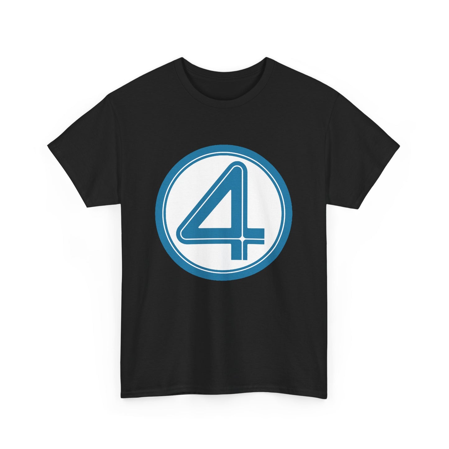 Fantastic Four Logo T-Shirt - New Marvel Movie 2025 - MCU - Pedro Pascal - 4 - Marvel Comics - Reed Richards