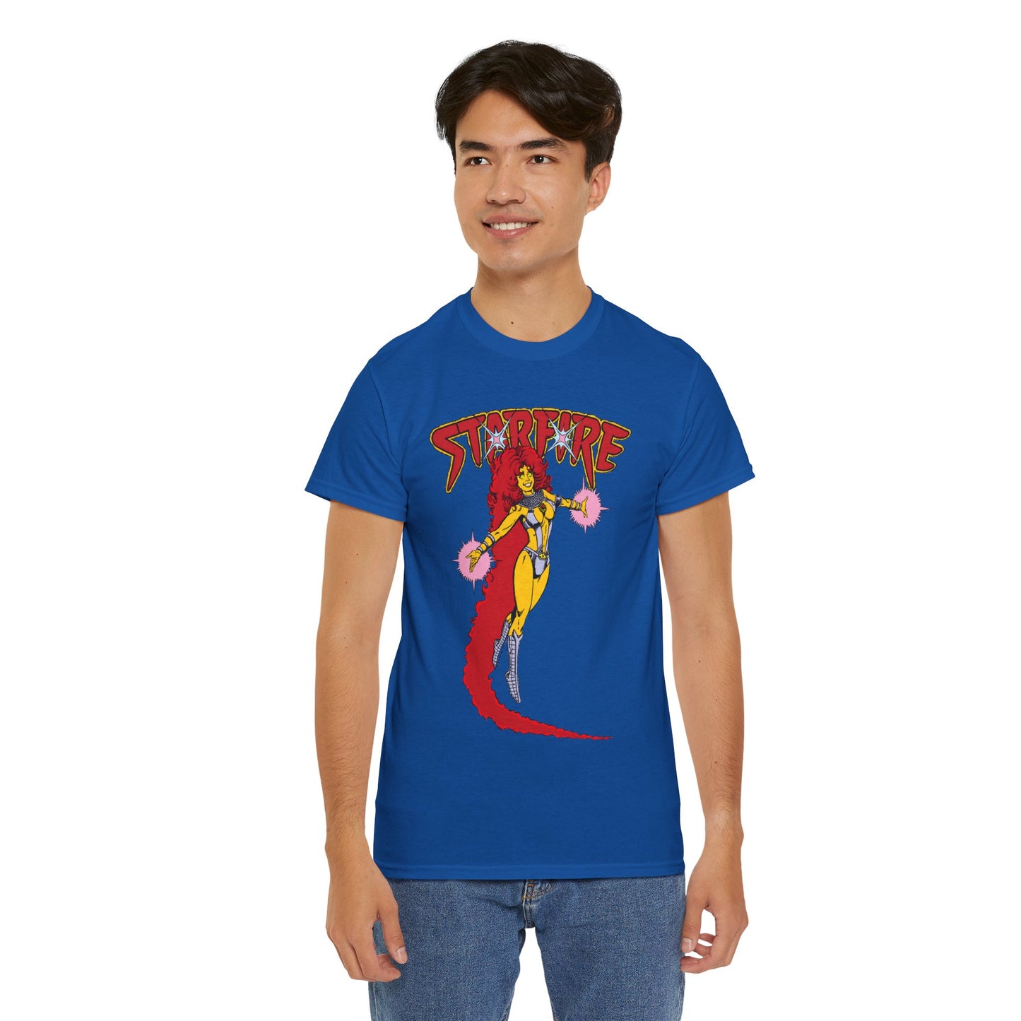 Starfire T-Shirt - George Perez Art - Popular New Teen Titans Character - DC Comics - Tamaran Princess