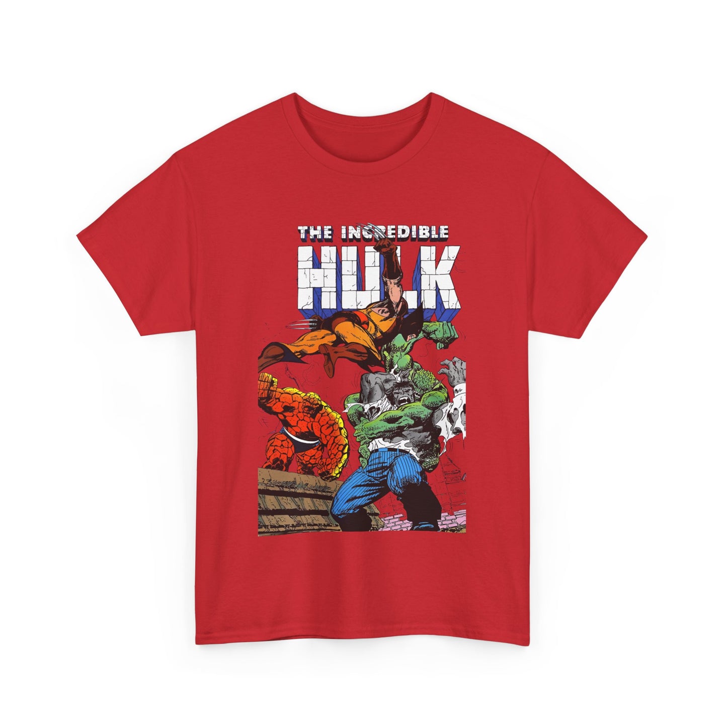 Incredible Hulk T-Shirt - Vs Wolverine, The Thing, The Abomination - Marvel Comics