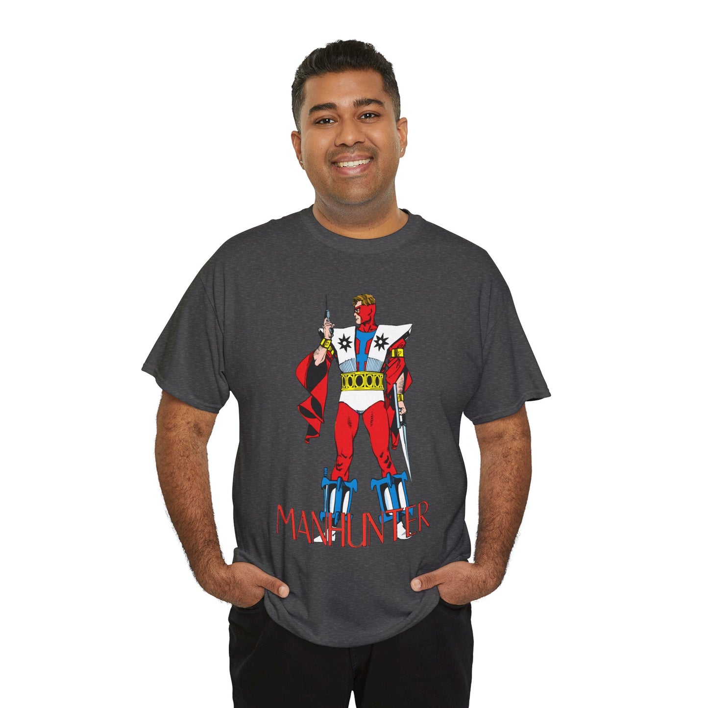 Manhunter T-Shirt - Walt Simonson Comic Book Art - Paul Kirk - Popular DC Comics Character 1970s - Batman Connection - Detective Comics