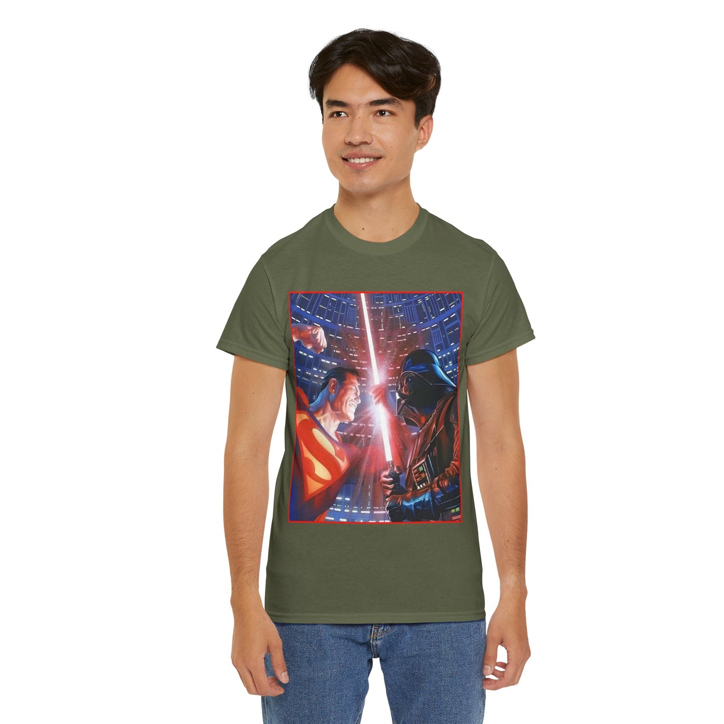 Superman Vs Darth Vader T-Shirt - Alex Ross Art - DC Comics - Star Wars