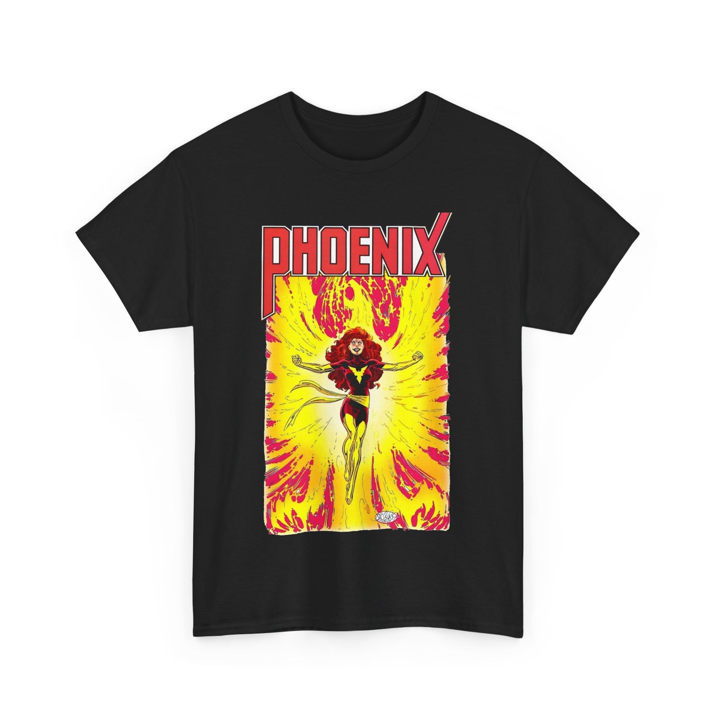 Dark Phoenix T-Shirt - John Byrne Art - Uncanny X-Men, Jean Grey - Marvel Comics