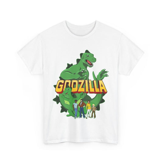 Godzilla T-Shirt - Popular 1970s Hanna-Barbera Cartoon - Godzooky - Retro 70s Animation - Toho - King of the Monsters