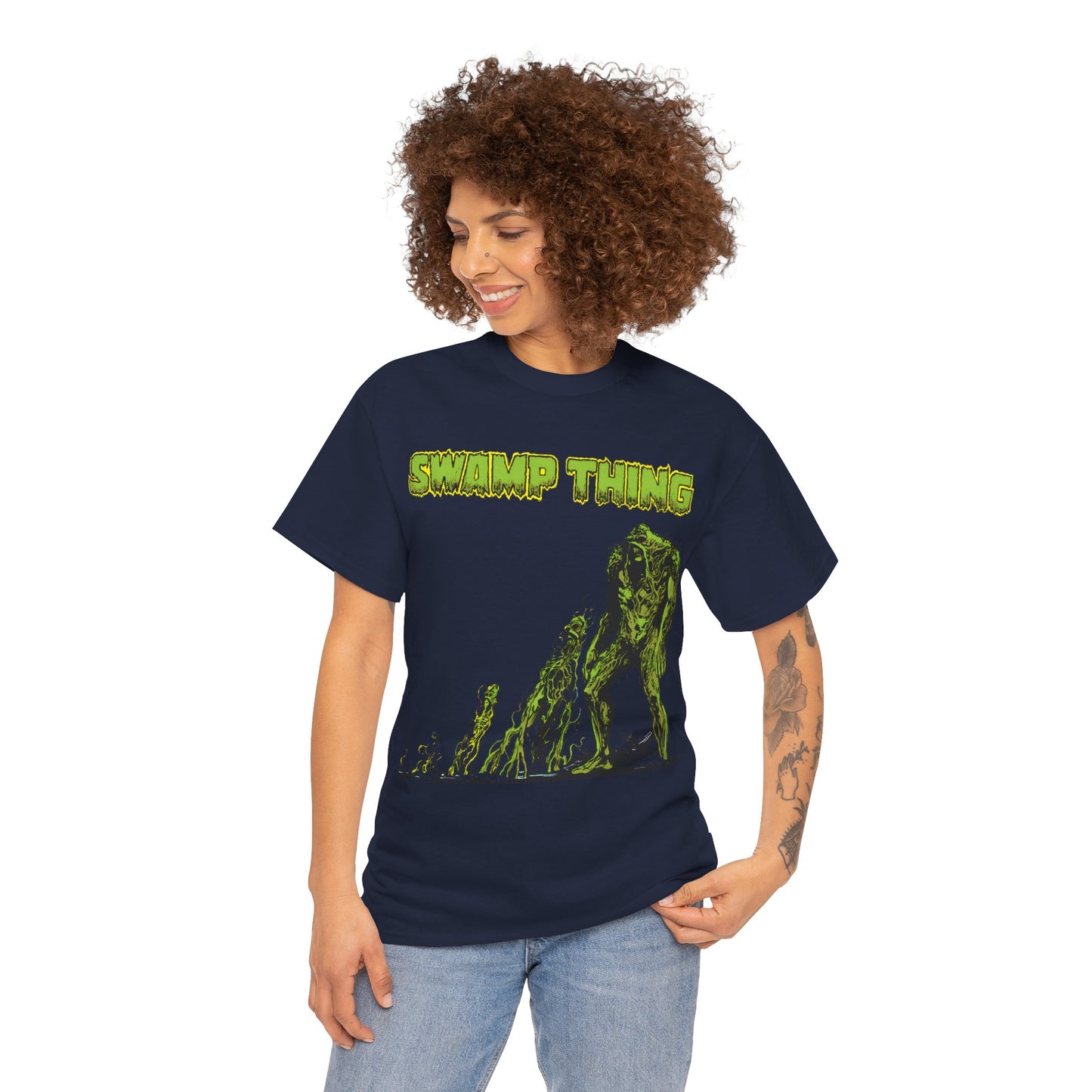 Swamp Thing T-Shirt - Stephen Bissette & John Totleben - Alec Holland - Avatar of the Green - DC Comics, Vertigo Comics