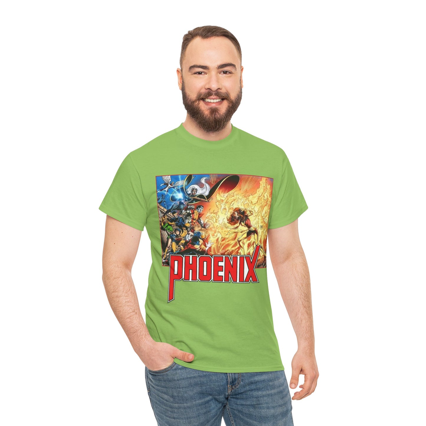 Phoenix T-Shirt - John Byrne Art - Untold X-Men Story - Jean Grey - Marvel Comics - Cyclops, Wolverine