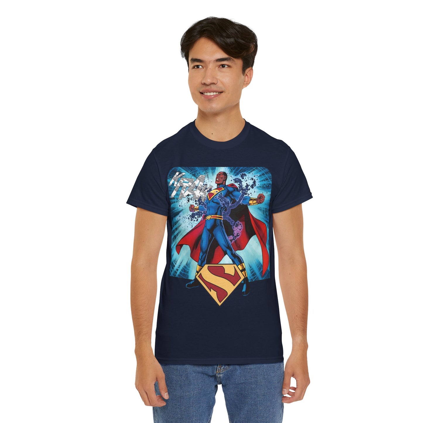 Superman Earth 23 T-Shirt - DC Comics - Calvin Ellis, Vathlo - Justice Incarnate - President