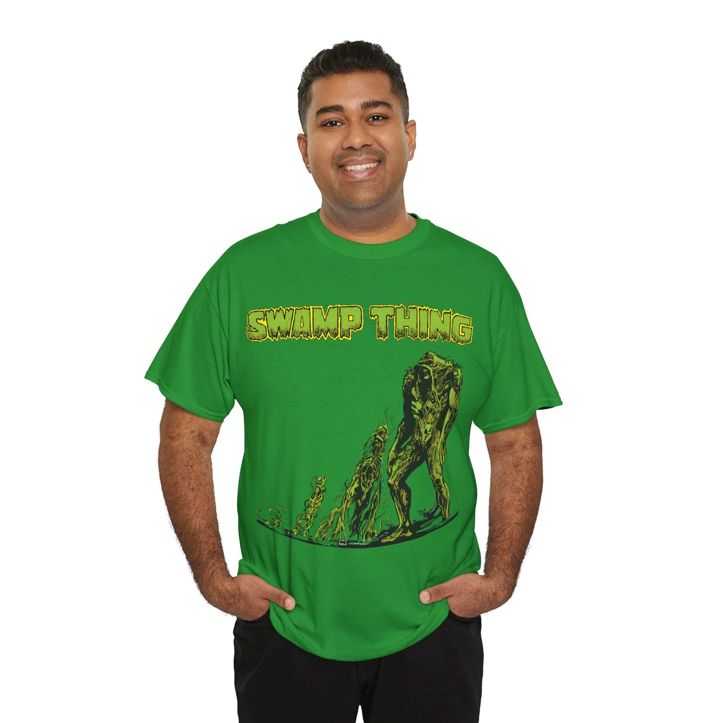 Swamp Thing T-Shirt - Stephen Bissette & John Totleben - Alec Holland - Avatar of the Green - DC Comics, Vertigo Comics