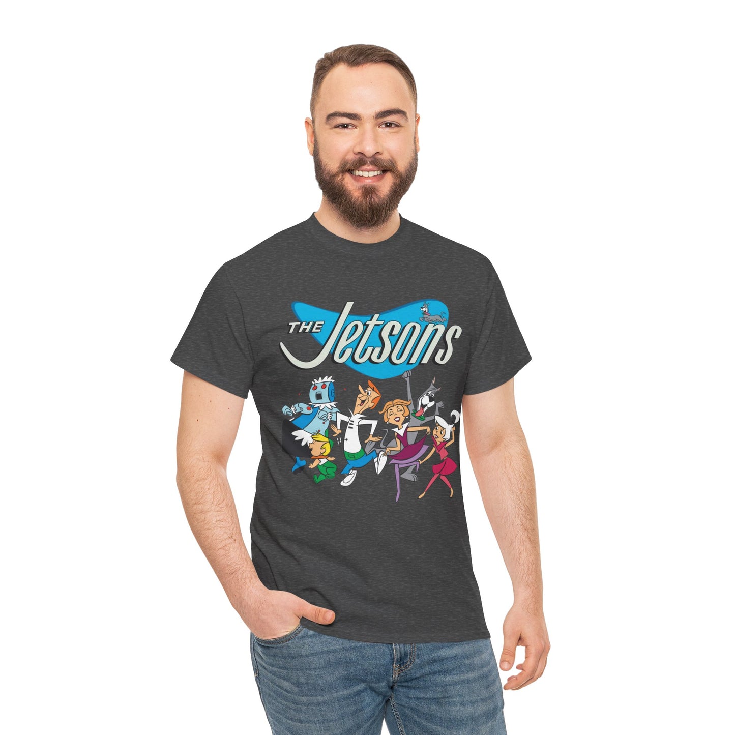 Jetsons T-Shirt - Hanna-Barbera Retro Cartoon - George, Jane, Judy, Astro, Rosie - Futuristic Animated Classic