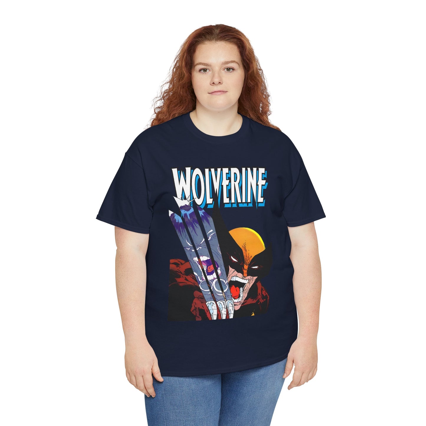 Wolverine T-Shirt - Amazing Todd McFarlane Art - Classic Image Vs Incredible Hulk - Marvel Comics - Logan