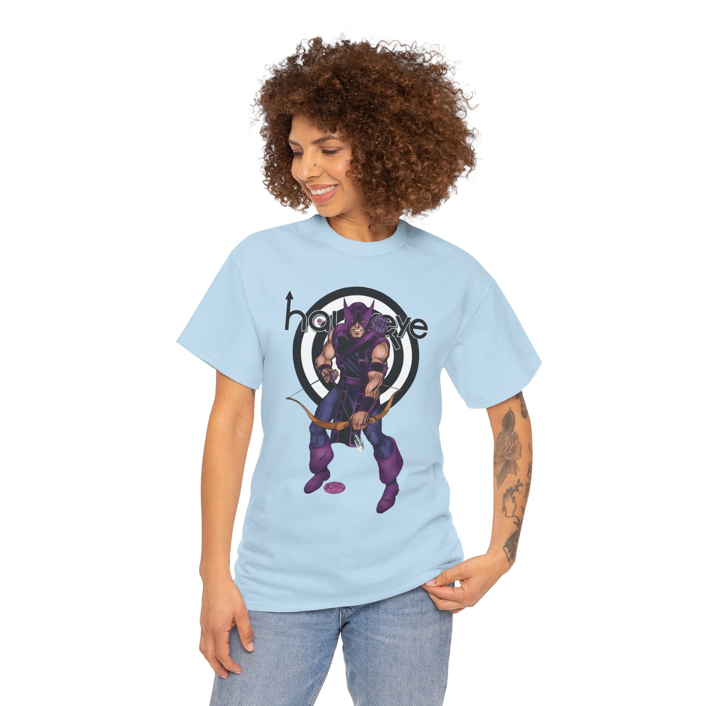 Hawkeye T-Shirt - John Byrne Art - Clint Barton, Avengers Leader & Member - Marvel's Ultimate Archer - Marvel Comics