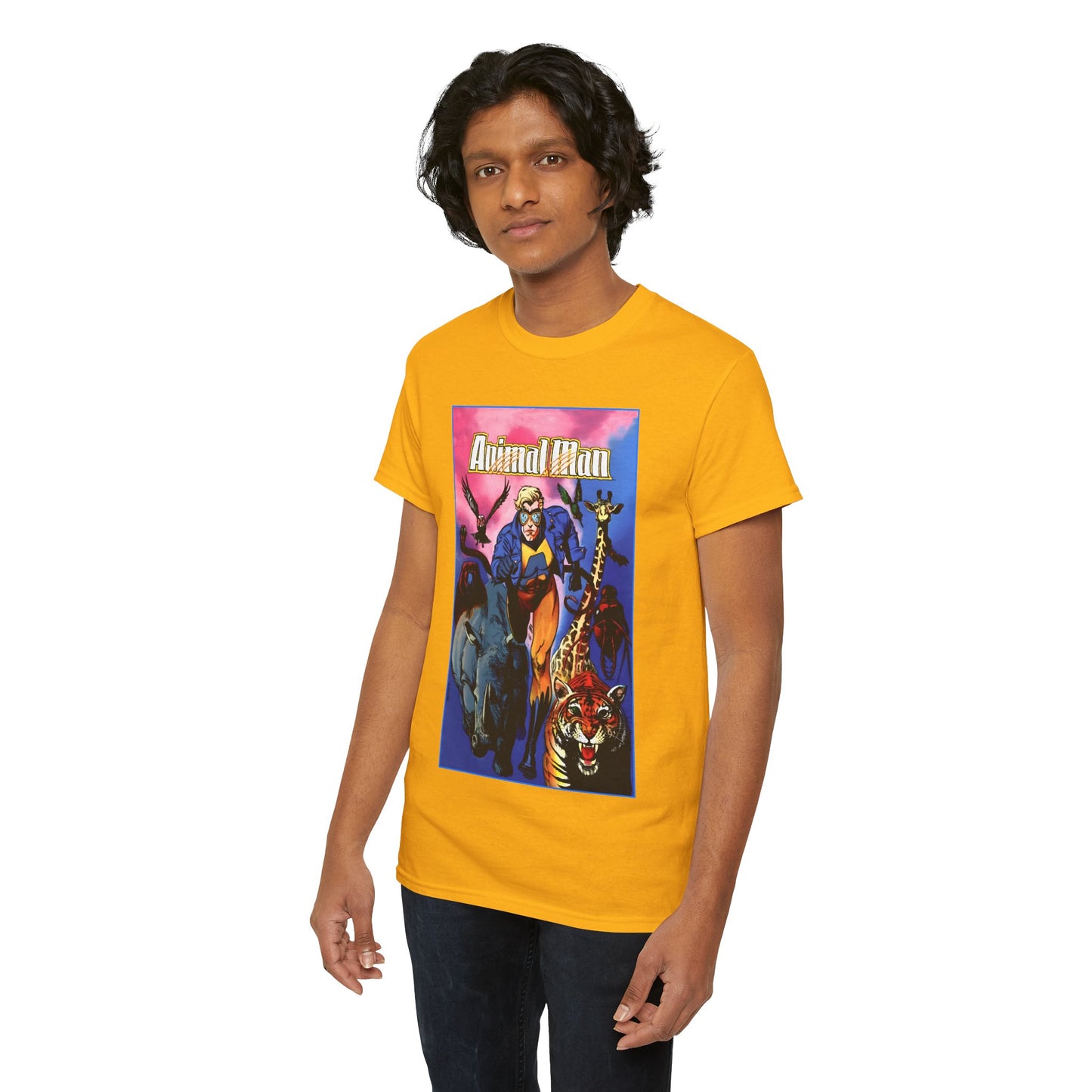 Animal Man T-Shirt - Brian Bolland Art - #1 Cover Art - Buddy Baker - DC Comics, Vertigo Comics