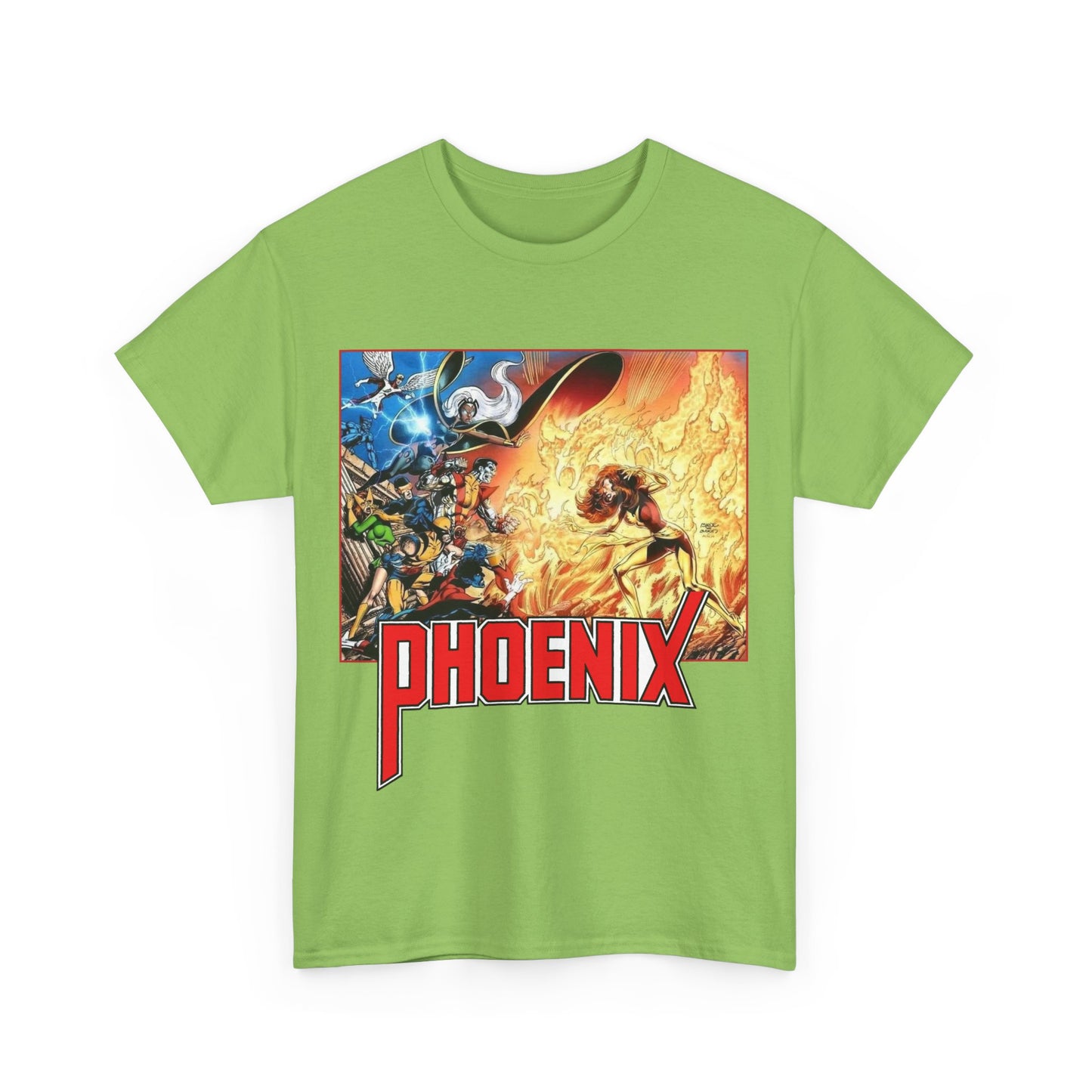 Phoenix T-Shirt - John Byrne Art - Untold X-Men Story - Jean Grey - Marvel Comics - Cyclops, Wolverine