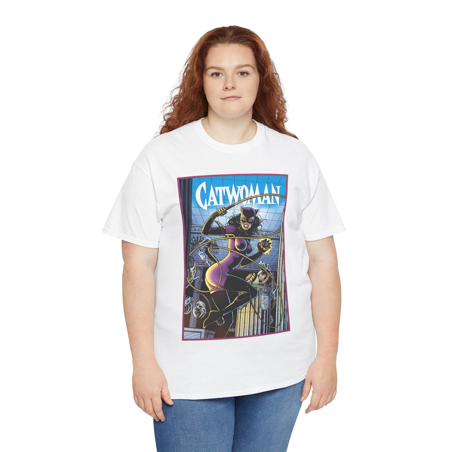 Catwoman T-Shirt - Jim Balent 1990s Art - Selina Kyle - Batman Character, Ally - Gotham City - DC Comics