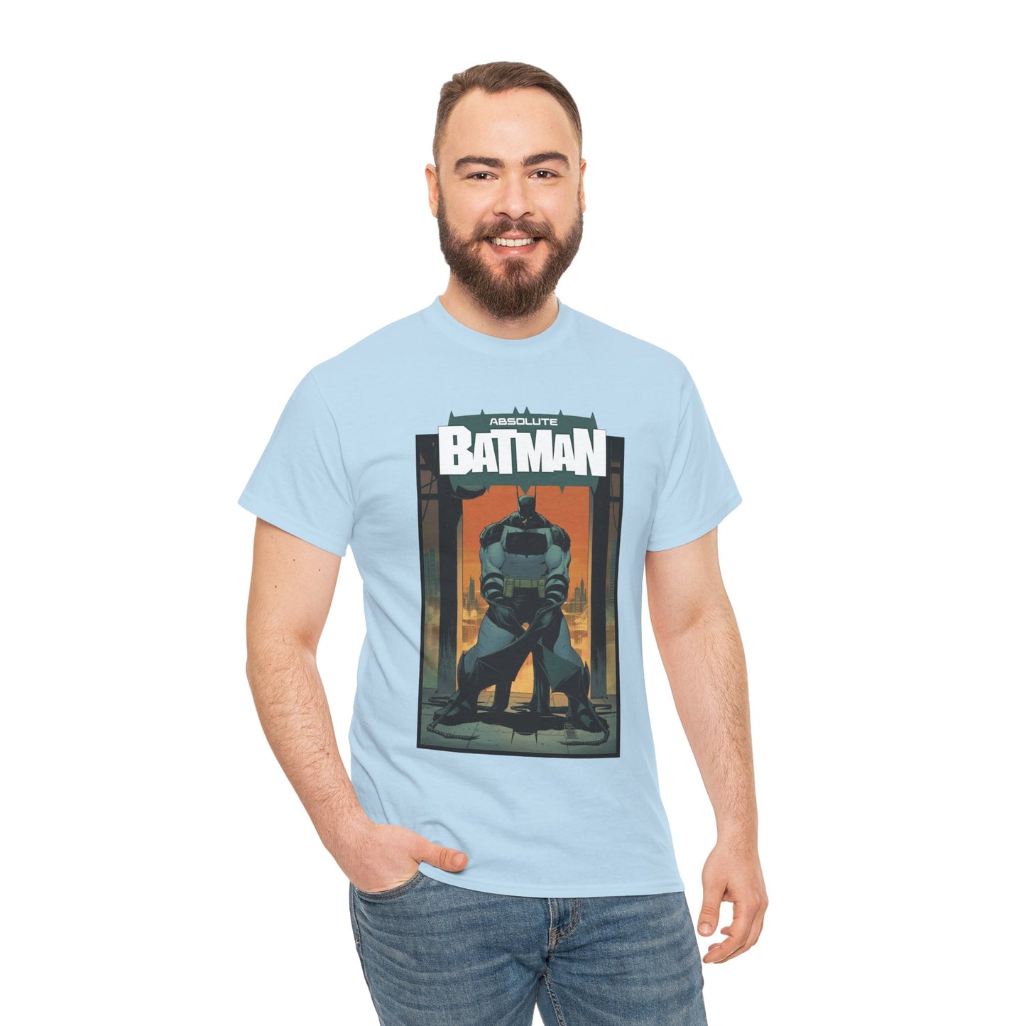 Absolute Batman T-Shirt - DC All-In Series - Amazing Nick Dragotta Art, Scott Snyder Story - Gotham City, Bruce Wayne - DC Comics