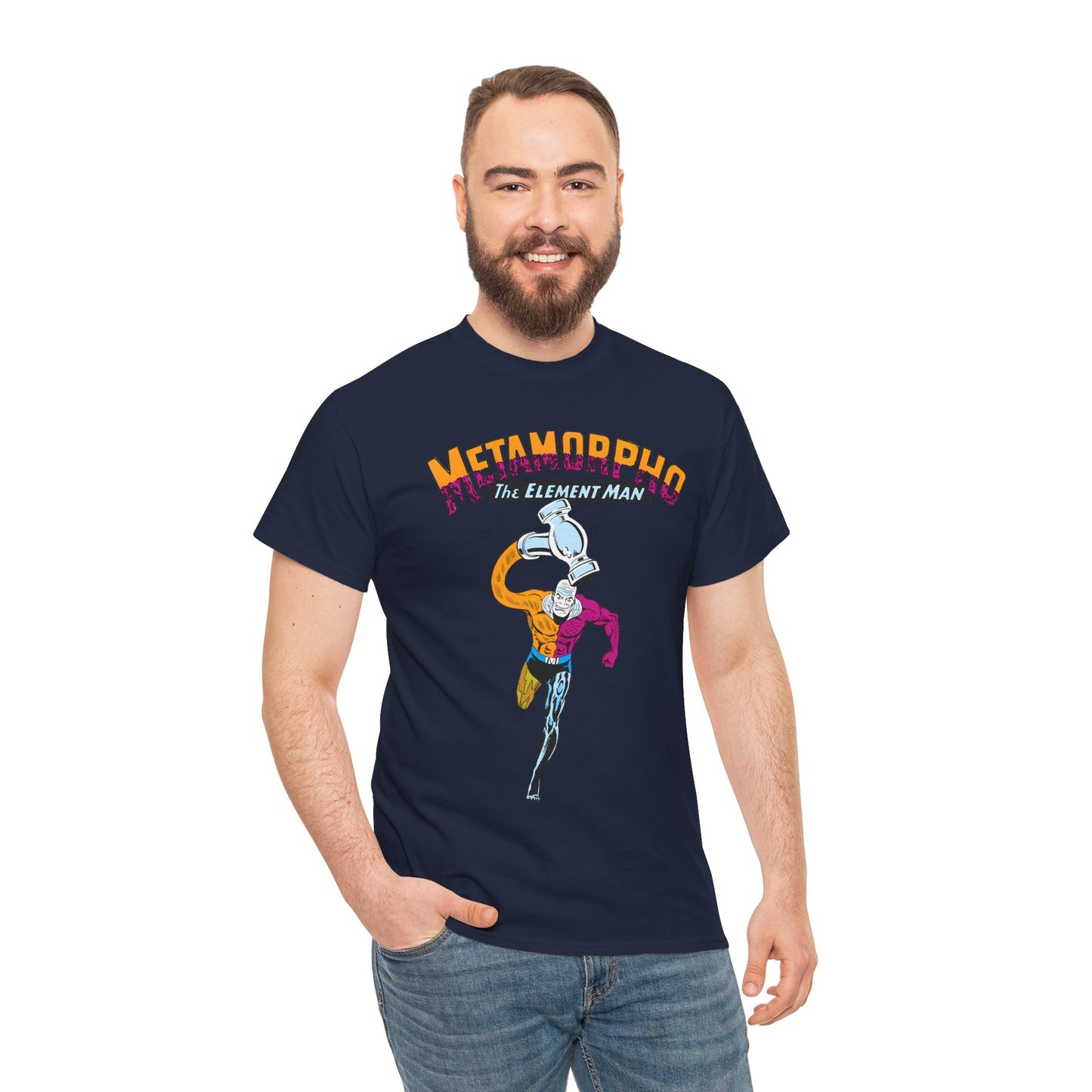 Metamorpho T-Shirt - Jim Aparo Art - DC Comics - Outsiders Team Member - New Superman Movie