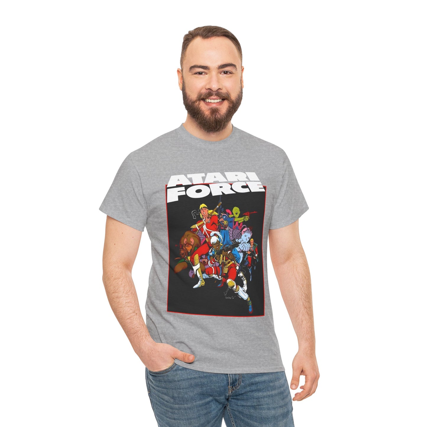 Atari Force T-Shirt - José Luis García-López Art - Tempest, Dart, Hukka, Morphea, Babe, Pakrat, Blackjak - DC Comics