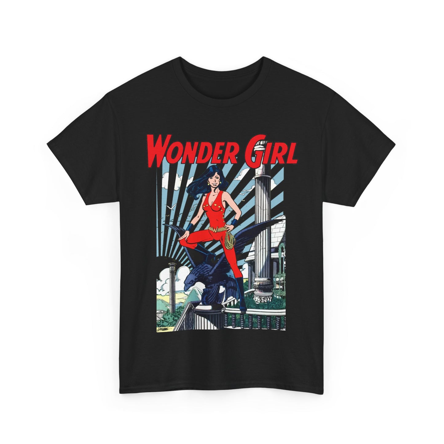 Wonder Girl T-Shirt - George Perez Art - New Teen Titans Member & Leader - Donna Troy, Sister of Wonder Woman - Amazon Warrior - DC Comics