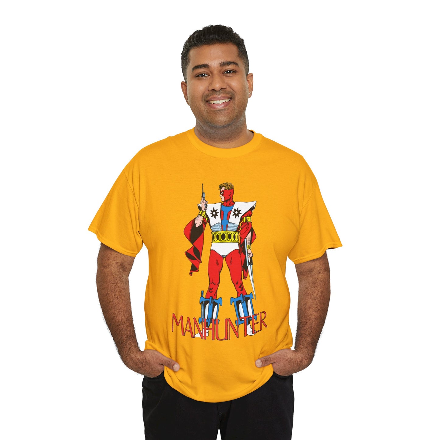 Manhunter T-Shirt - Walt Simonson Comic Book Art - Paul Kirk - Popular DC Comics Character 1970s - Batman Connection - Detective Comics