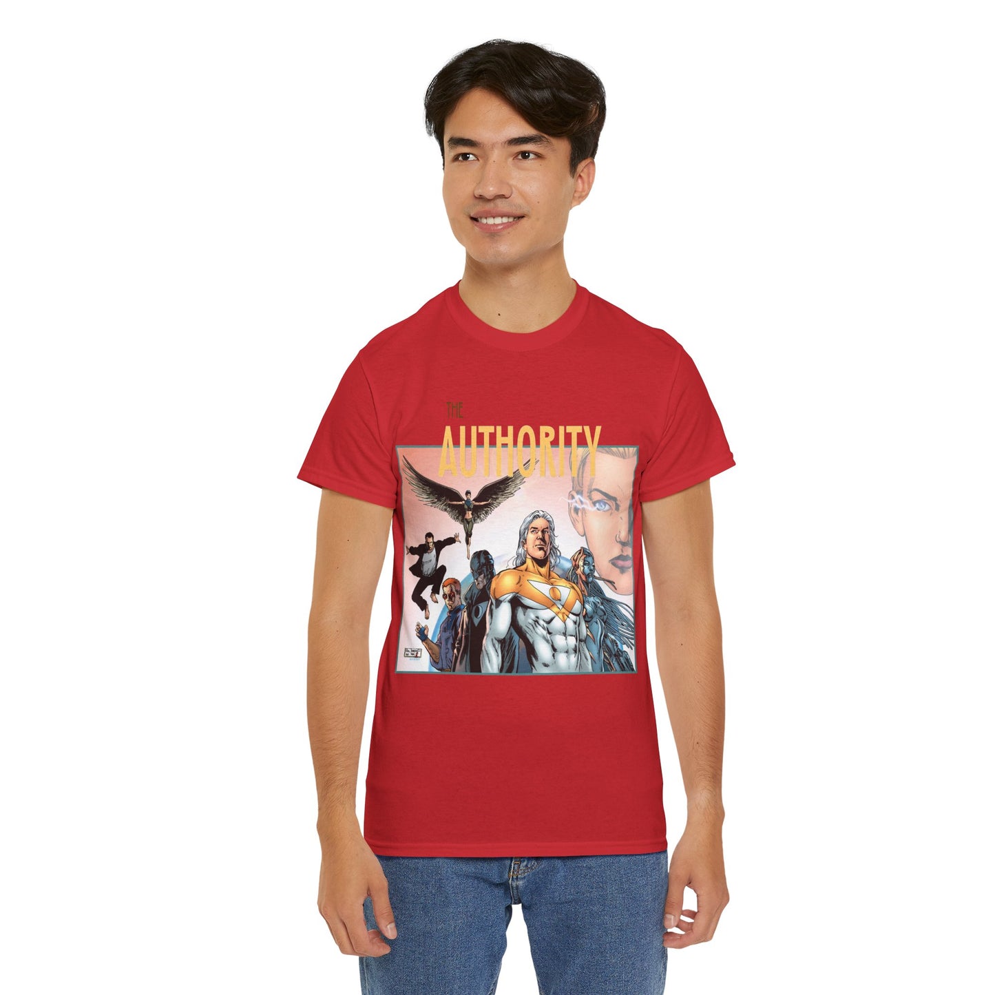 Authority T-Shirt - Wildstorm/DC Comics - Phil Jimenez Art - Apollo, Midnighter, The Engineer, Jack Hawksmoor